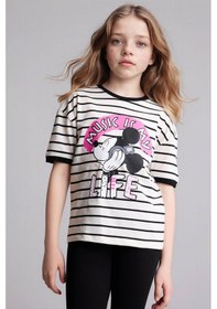 Resim Defacto 26y801002500 Ekru Kız Çocuk T-shirt G8182a8/er105 