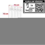 Resim Modilayn Fulya Beyaz Ceviz Ayakkabılık ve Portmanto Birlikte ARD117 