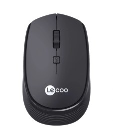 Resim Powermaster Lenovo Lecoo Ws202 1600 Dpı 4 Tuşlu Kablosuz Mouse Siyah 