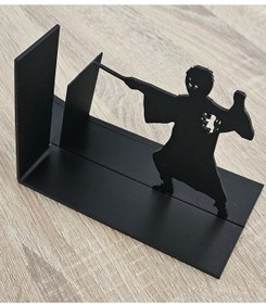 Resim Harry Potter Silüetli Plastik Kitap Tutucu Dekoratif Kitaplık Organizer 