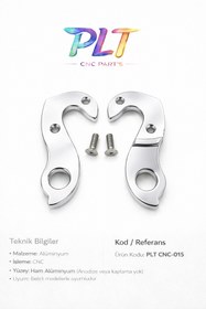 Resim PLTCNCPART'S Argon 18 Bisiklet Kadro Kulağı 