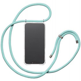 Resim Teknoçeri Iphone 6 / 6s Şeffaf Ipli Boyun Askılı Silikon Kılıf 