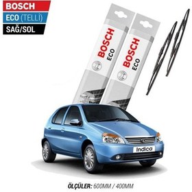 Resim Bosch , Tata İndica 2008 Model Silecek Takımı Bosch Eco Telli 