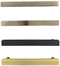 Resim System 8801 Çizgili Modern Kalın Kulp Siyah Renk 512 Mm Çok Renkli 