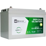 Resim Agromot 12 V 100 Ah Jel Akü Deep Cycle Nano Carbon Battery 