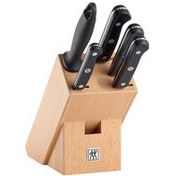 Resim Gourmet 6 Parça Doğal Ahşap Bloklu Bıçak Seti Zwilling