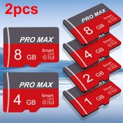 Resim 2 Adet Hafıza Kartı 8GB 4GB 2GB, Flash TF Kart, 1GB 512MB 256MB 128MB 64MB Hafıza TF Kartı Tablet/Kamera/Cep Telefonu/Dizüstü Bilgisayar/Bilgisayar/Otomobil Ses Sistemi/Oyun Konsolu için - Dosyalarınızı Güvenli Bir Şekilde Saklayın 
