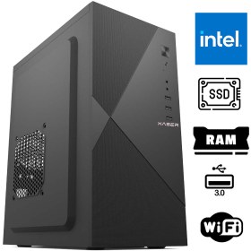 Resim XASER Xsr1085 i5 3470 16GB Ram 128GB SSD Masaüstü Ofis Bilgisayarı 