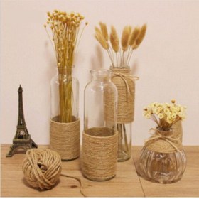 Resim Ekodoğa Jüt Halat 3 Mm 25 Metre Ip Halat Hasır Ip Dekor Ipi Jüt Kendir Jüt Çuval Ipi 