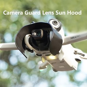 Resim 1pc Mini 4 Pro Drone Kamera Koruma Lens Güneşlik, Hızlı Kurulum Lens Gölgelik, Geliştirilmiş Fotoğrafçılık için, DJI Mini 4 Pro ile Uyumlu – 14+ Yaş için Uygundur 