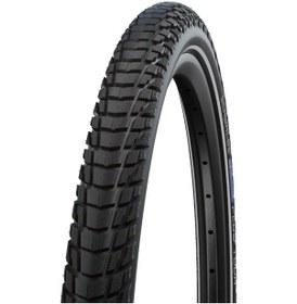 Resim Schwalbe Marathon Plus Tour Smartguard 700x38c Reflektörlü Telli Dış Lastik 