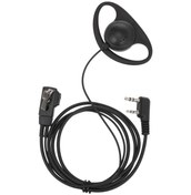 Resim Neevoyu K-uçlu Siyah Kulak Takımı, Kenwood/baofeng/retevis Ve Diğer Radyolar İçin Evrensel Walkie Talkie Kulaklığı - P109-pk01-g4 