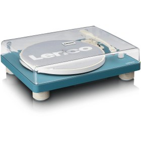 Resim Lenco Ls-50 Tq Mavi Hoparlörlü Usbli Mp3e Kayıt Özellikli Pikap Plak Çalar 