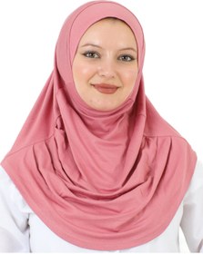 Resim Modish Group Hazır Giyim Türban Yumuşak Başörtü Şal - Gül Kurusu 