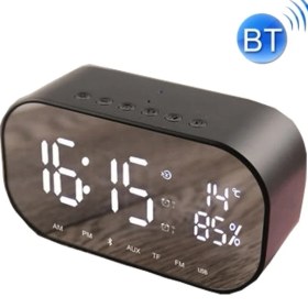 Resim Yue Store S2 Masaüstü Alarm Bloğu Hoparlör (Black) (Yurt Dışından) 