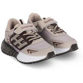 Resim Slazenger ENZO I Unisex Çocuk Bej / Kahve Günlük Spor Ayakkabısı 