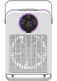 Resim Mini 700ml Su Deposu Soğuk Hava Klima Fanı Usb Sprey Fanı Masaüstü Hava Soğutucu H0a5n2 Beyaz 