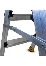 Resim Beykon 7+7 Gold Çift Çıkışlı Alüminyum Merdiven 