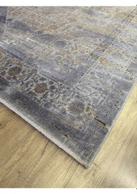 Resim Hoom Rugs Exclusive Aura 8598 Silver Özel Salon Halısı Gri Mor 