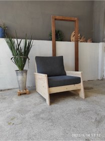 Resim Dekorozi Ahşap Koltuk, Rustik Dinlenme Koltuk, Baba Koltuk,keyif Koltuk 