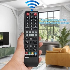 Resim Kassionel AK59-00167A Yedek Uzaktan Kumanda Samsung Blu-ray Disk Oynatıcı BD-J6300 BD-JM63 BD-JM63C BD-F7500 BD-F7500/ZA BD-F6500 BD-F6700 BD-J7500 BD-J7500 ile Uyumlu D-J750 30/ZA 