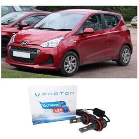 Resim Hyundai İ10 Uzun + Kısa Far Ampulü H4 Ultimate Yeni Seri Beyaz 2013-2019 