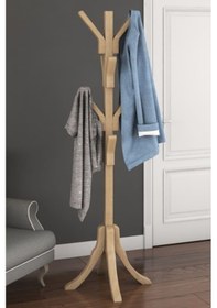 Resim Mobildeco Nia Ahşap Ayaklı Gürgen Askılık 