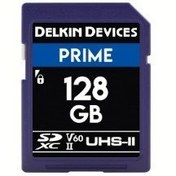 Resim Delkin Devices 128GB Prime UHS-II SDXC (V60) Hafıza Kartı 