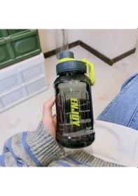 Resim 1 Litre Spor Filtreli Şişe Büyük 800 Ml İçme Suyu Şişesi Su Isıtıcısı Su Şişesi Black 800ml Black 