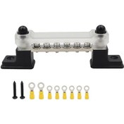 Resim Cp-3050 150a 12-48v Rv Yat 6 Bara, 8 Adet Terminalli Siyah 