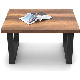 Resim Robinhome Robin Home Vivaldi B Ofis Sehpası Metal Ayaklı Barok 