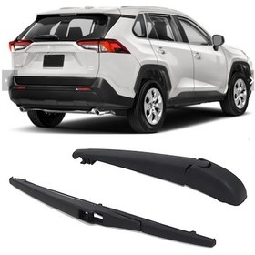 Resim Lasonstiges Toyota Rav4 Rav-4 Xa50 2019 2020- İçin Arka Silecek Cam Cam Kol Bıçağı 