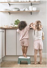 Resim BabyBjörn Safe Step Basamak Deep Green White 
