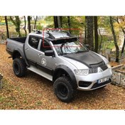 Resim Mitsubishi L200 20072015 Ön Fiber Güneşlik Mönvisör 
