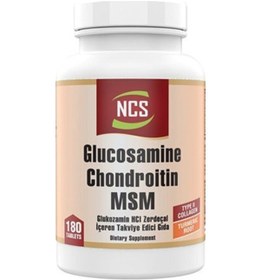 Resim Glucosamine Chondroitin Msm Collagen Zerdeçal 180 Tablet 