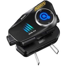 Resim Q28 2x İntercom 500m Telsizli Kameralı Hd 1080p İpx6 Su Geçirmez İntercom 