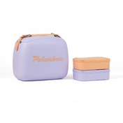 Resim Polarbox Pop Deri Kayışlı Soğuk ve Sıcak Termos Çanta 6L Lila & Şeftali 