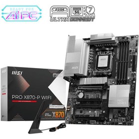 Resim PRO X870-P WIFI AM5 DDR5 8200(OC) 3xM2 USB4 HDMI 5G LAN WIFI7 RGB ATX 