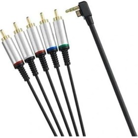 Resim Storemax Childhood Av Için Hd Component Audio Vidéo Kablo Hdtv Composite Kablo Adaptörü PSP2000 3000 