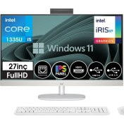Resim Hp All-In-One 27-CR0007NTT Intel® Core™ I5-1335U 64GB 512GB SSD 27" Fhd IPS WINDOWS11PRO All In One Bilgisayar 8898B7EAW16+ZETTAUSBBELLEK 