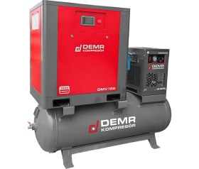 Resim Demr Kompresör 15 Hp 500 Lt Depo Üstü Invertörlü Vidalı Hava Kompresörü I DMV-15EI 