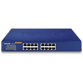 Resim TENDA TEG1016D 16PORT 10/100/1000 YÖNETİLEMEZ SWITCH 