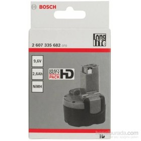 Resim Bosch - 9,6-V-O-Pack Akü Paketi - Hd, 2,6 Ah, Nimh 