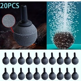 Resim Willowhaven 20 Adet Paketli Akvaryum Hava Taşı - Balık Tankları Ve Hidroponik Sistemler İçin 