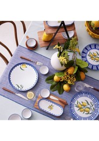 Resim Kütahya Porselen Moderna Lemon Charm 14 Parça 6 Kişilik Kahvaltı Takımı Çok Renkli 