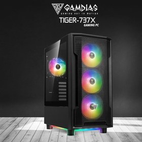 Resim Gamdias Tiger 737X RYZEN 7 3700X 16Gb Ram 512Gb NVMe SSD 8Gb GDDR5 RX580 Ekran Kartı 750W Kasa FreeDos Oyuncu Bilgisayarı 