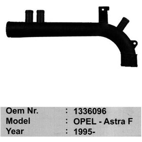 Resim Su Tevzi Borusu Astra F 1995- 504656183 