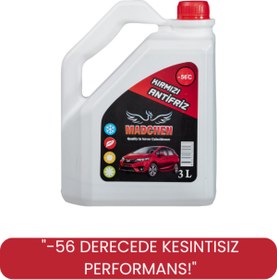 Resim MADCHEN ANTİFRİZ KIRMIZI -56 DERECE 3 LT 