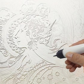 Resim Sanatçılar için Altın 3D Dokulu Pasta - Kullanımı Kolay Heykel ve Çizim Jeli, DIY El Sanatları, Sanat Projeleri, Cadılar Bayramı ve Yılbaşı Hediyeleri için Mükemmel, Boyama Malzemeleri 