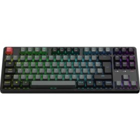 Resim Keychron C3 Pro 8K, klasik TKL (%80) düzenine ve QMK desteği, PBT tuş kapakları, Super Brown Switch 8000 Hz Kablolu Özel Siyah Mekanik Klavye (C3PX-H3-TR) 